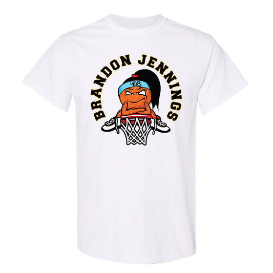VCU - NCAA Men's Basketball : Brandon Jennings - Graphic v2 T-Shirt-0