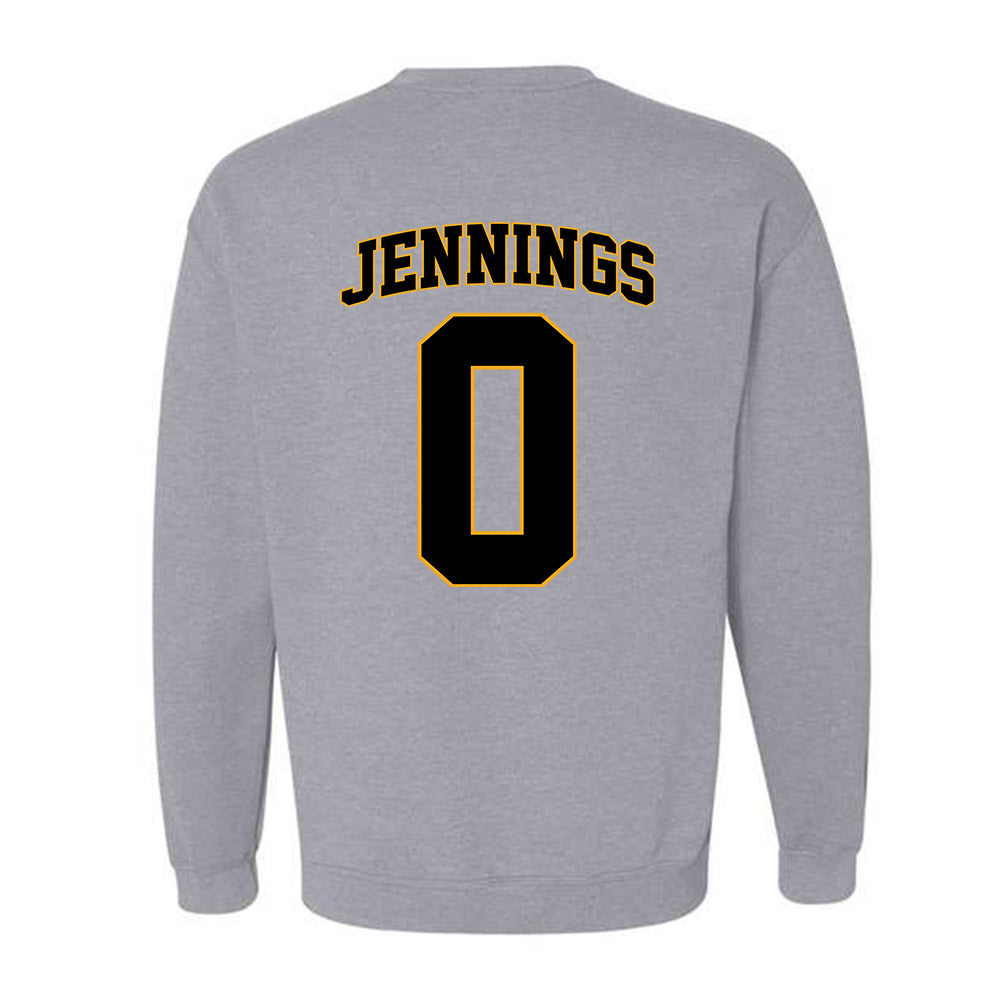 VCU - NCAA Men's Basketball : Brandon Jennings - Graphic v3 Crewneck Sweatshirt-1