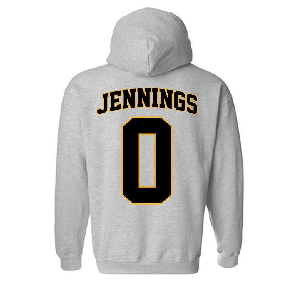 VCU - NCAA Men's Basketball : Brandon Jennings - Graphic v3 Hooded Sweatshirt-1