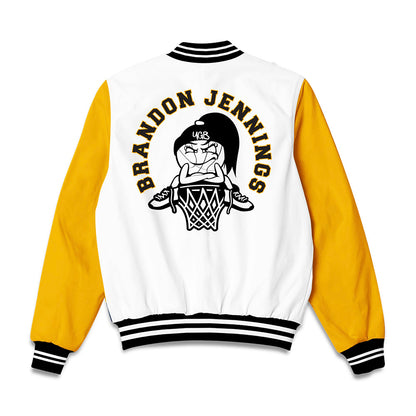 VCU - NCAA Men's Basketball : Brandon Jennings - Graphic Bomber Jacket-1