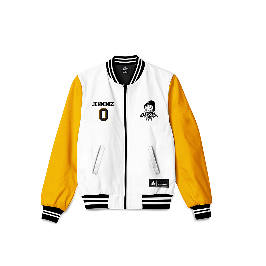 VCU - NCAA Men's Basketball : Brandon Jennings - Graphic Bomber Jacket-0