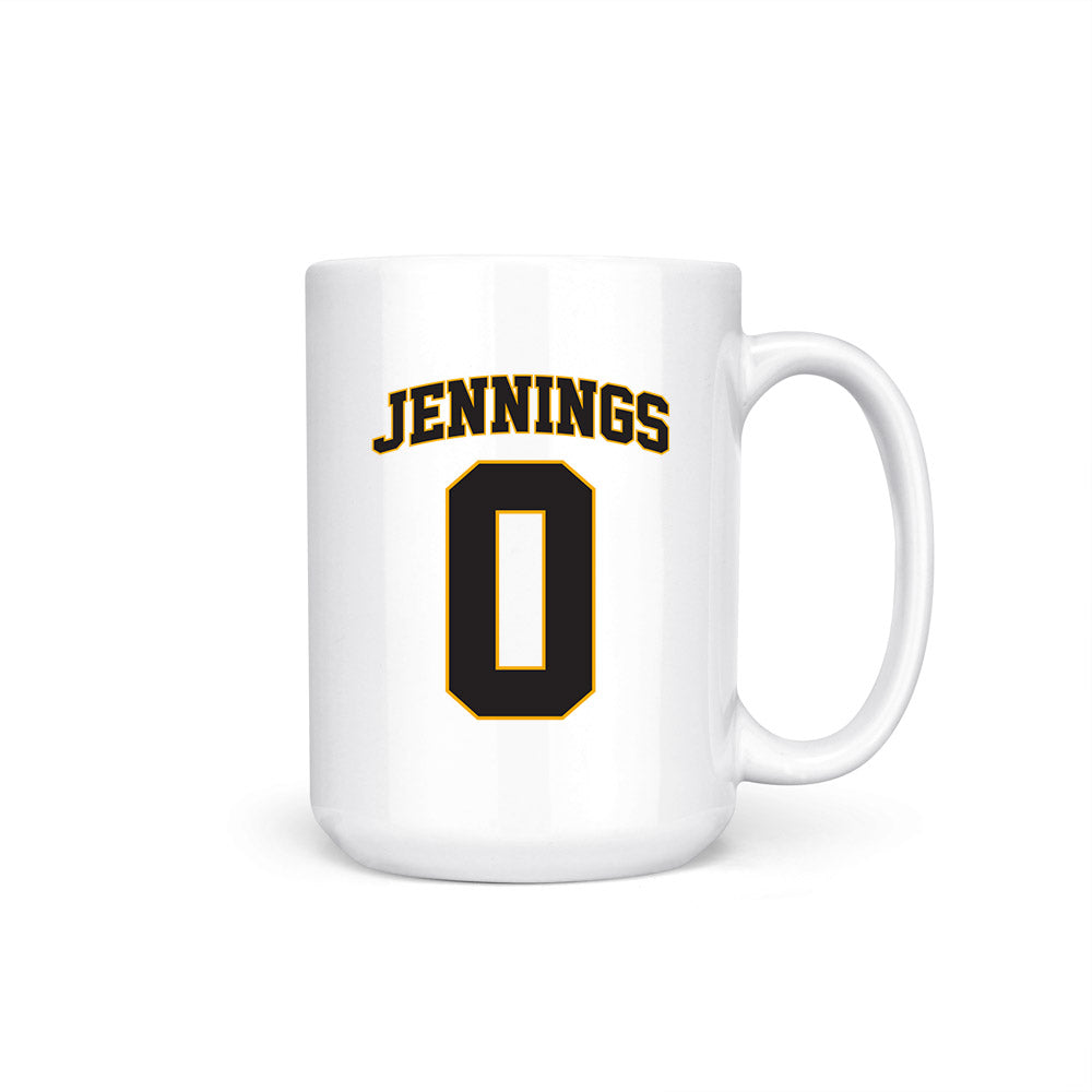VCU - NCAA Men's Basketball : Brandon Jennings - Graphic Coffee Mug-0