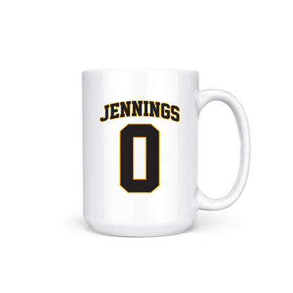 VCU - NCAA Men's Basketball : Brandon Jennings - Graphic Coffee Mug-0