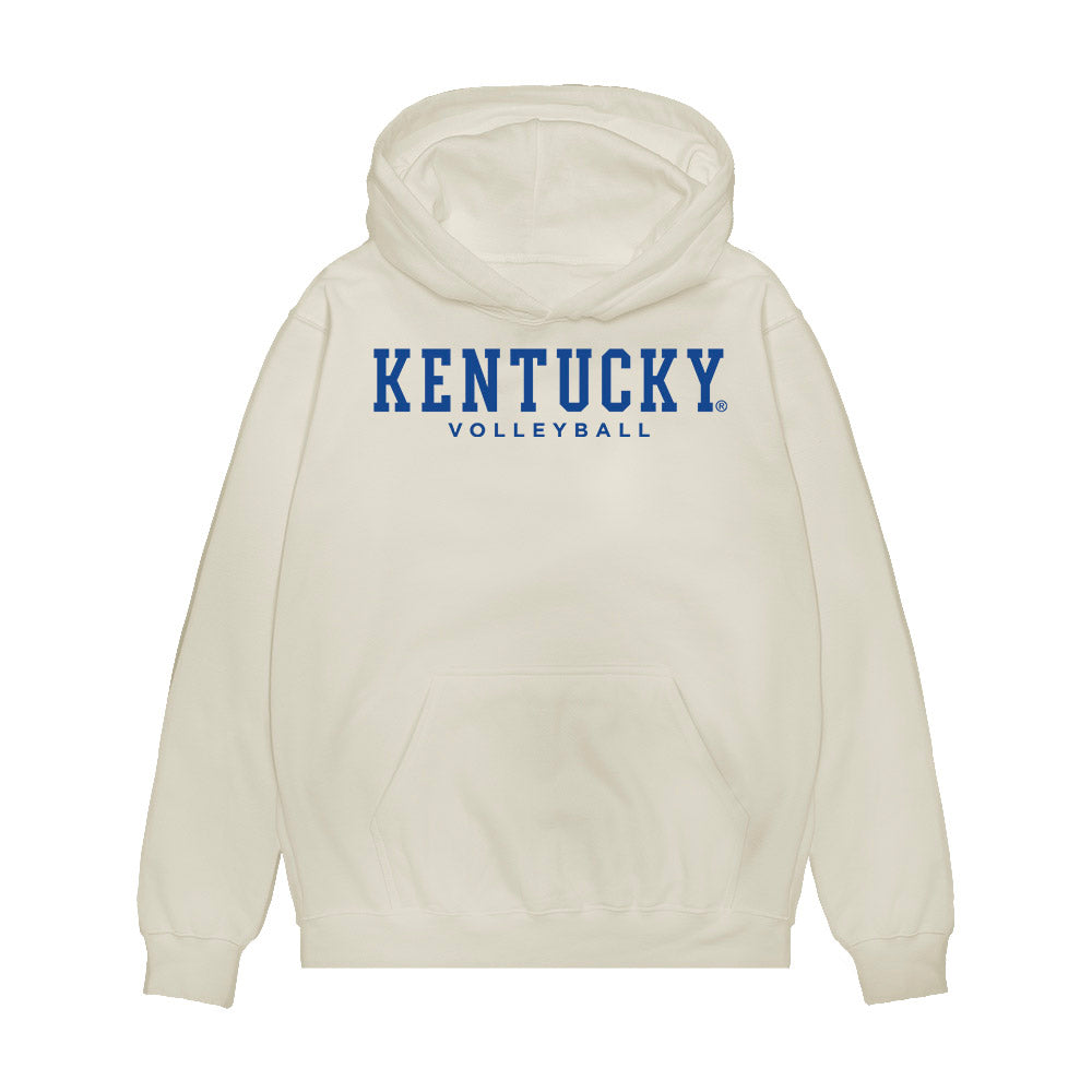 Kentucky - NCAA Women's Volleyball : Team Caricature Premium Hooded Sweatshirt-0