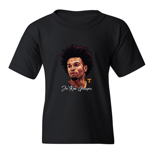 Tennessee - NCAA Men's Basketball : Ja'Kobi Gillespie - Game Face Youth T-Shirt-0