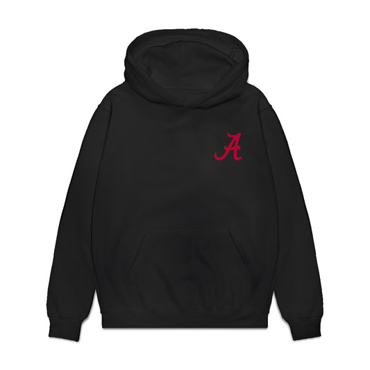 Alabama - NCAA Men's Basketball : Labaron Philon - Game Face Premium Hooded Sweatshirt-0