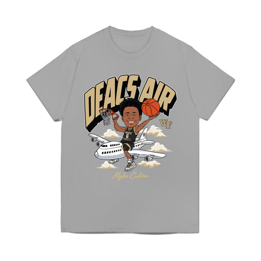 Wake Forest - NCAA Men's Basketball : Myles Colvin - Graphic Comfort Colors T-Shirt-0