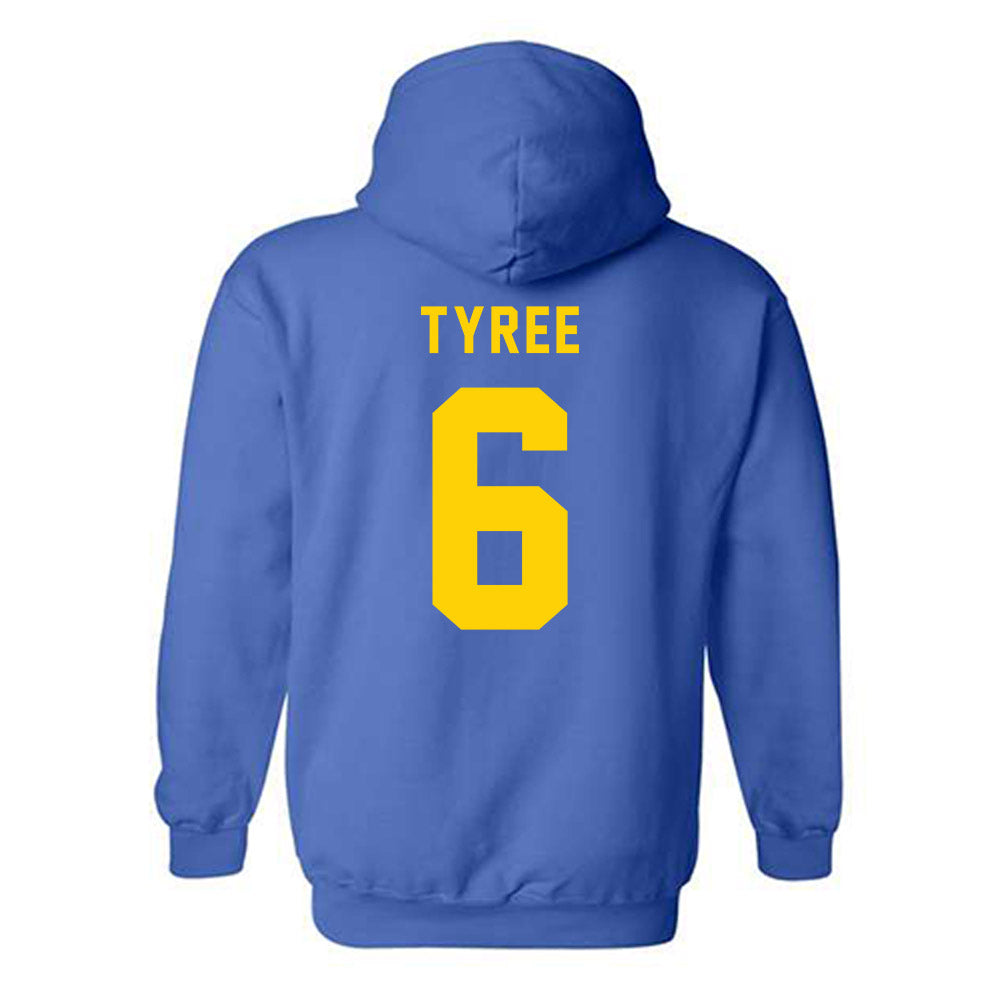 Delaware - NCAA Football : Nick Tyree - Bowl Bound Sports Shersey Hooded Sweatshirt-1