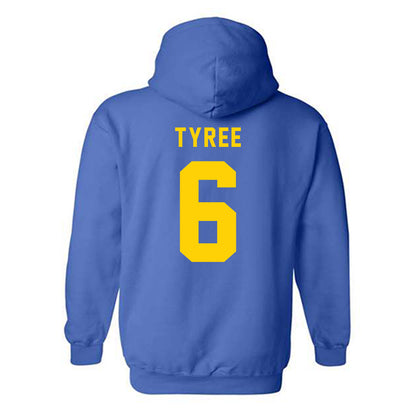 Delaware - NCAA Football : Nick Tyree - Bowl Bound Sports Shersey Hooded Sweatshirt-1