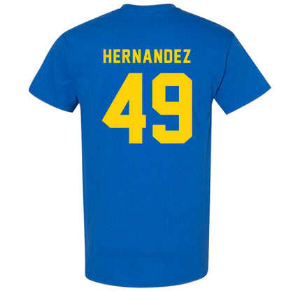 Delaware - NCAA Football : Yamdry Hernandez - Bowl Bound Sports Shersey T-Shirt-1