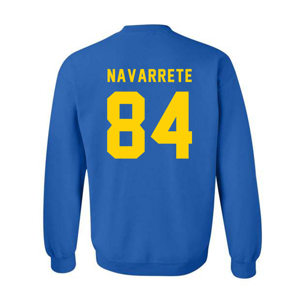 Delaware - NCAA Football : Ashton Navarrete - Bowl Bound Sports Shersey Crewneck Sweatshirt-1