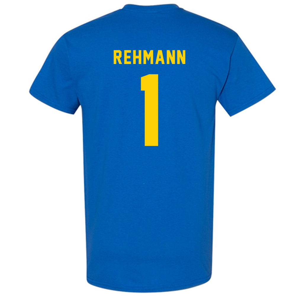 Delaware - NCAA Football : Brandon Rehmann - Bowl Bound Sports Shersey T-Shirt-1