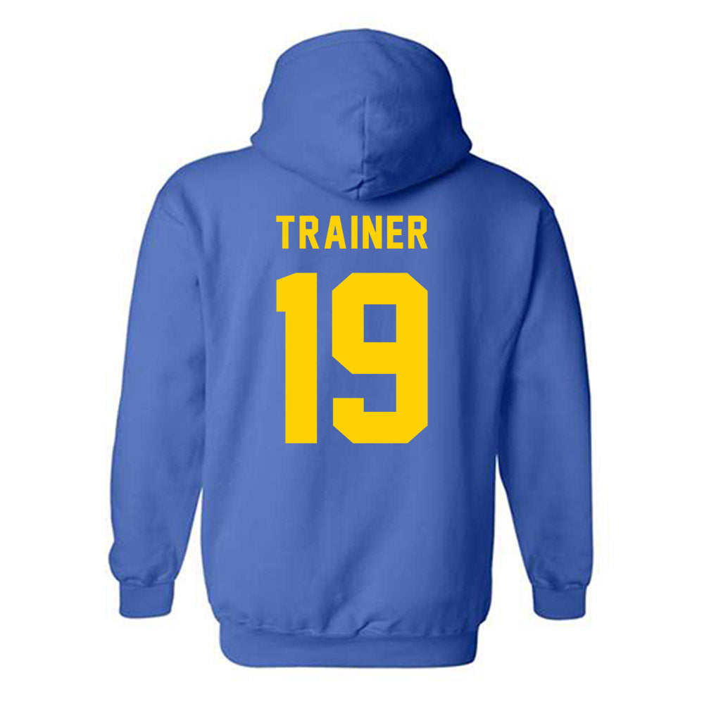 Delaware - NCAA Football : Dillon Trainer - Bowl Bound Sports Shersey Hooded Sweatshirt-1