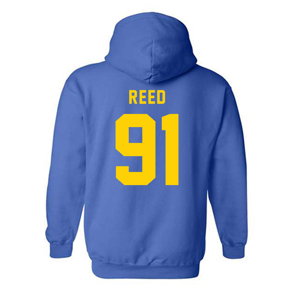 Delaware - NCAA Football : Nate Reed - Bowl Bound Sports Shersey Hooded Sweatshirt-1