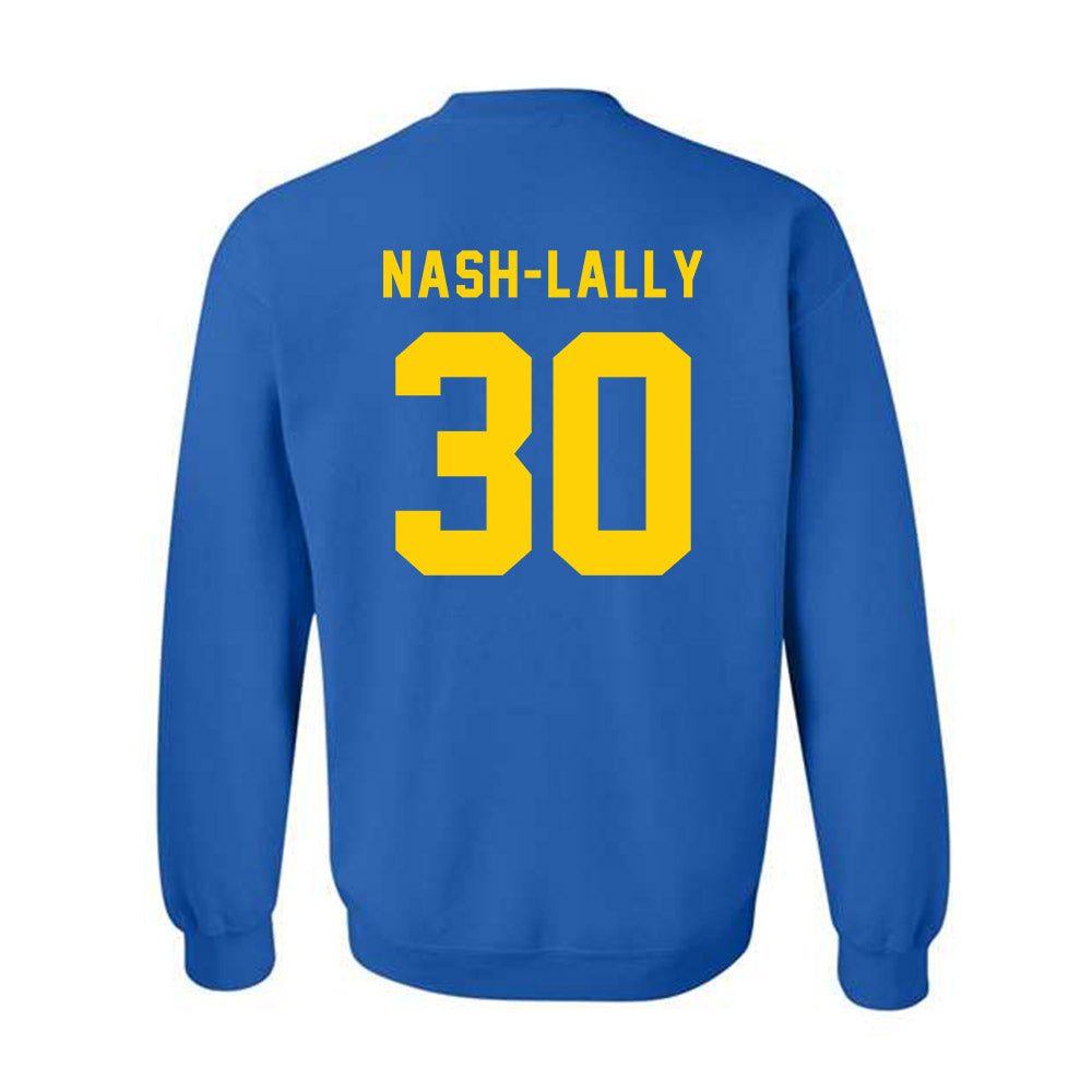 Delaware - NCAA Football : Alex Nash-Lally - Bowl Bound Sports Shersey Crewneck Sweatshirt-1