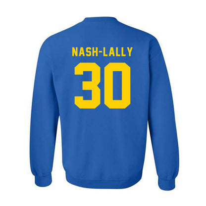 Delaware - NCAA Football : Alex Nash-Lally - Bowl Bound Sports Shersey Crewneck Sweatshirt-1