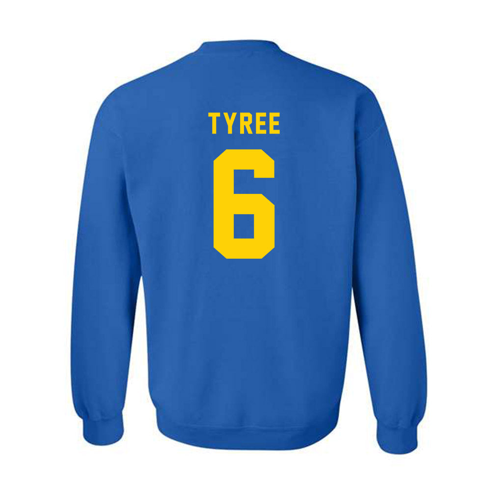 Delaware - NCAA Football : Nick Tyree - Bowl Bound Sports Shersey Crewneck Sweatshirt-1