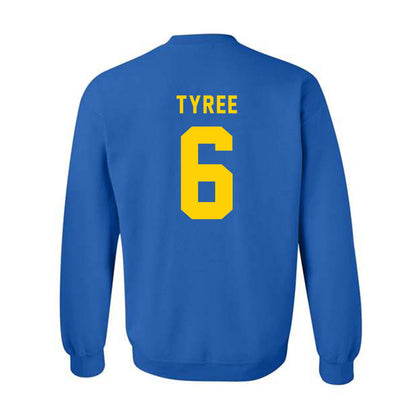 Delaware - NCAA Football : Nick Tyree - Bowl Bound Sports Shersey Crewneck Sweatshirt-1