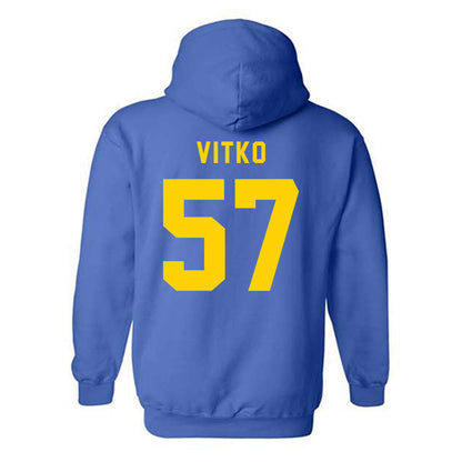 Delaware - NCAA Football : Noah Vitko - Bowl Bound Sports Shersey Hooded Sweatshirt-1