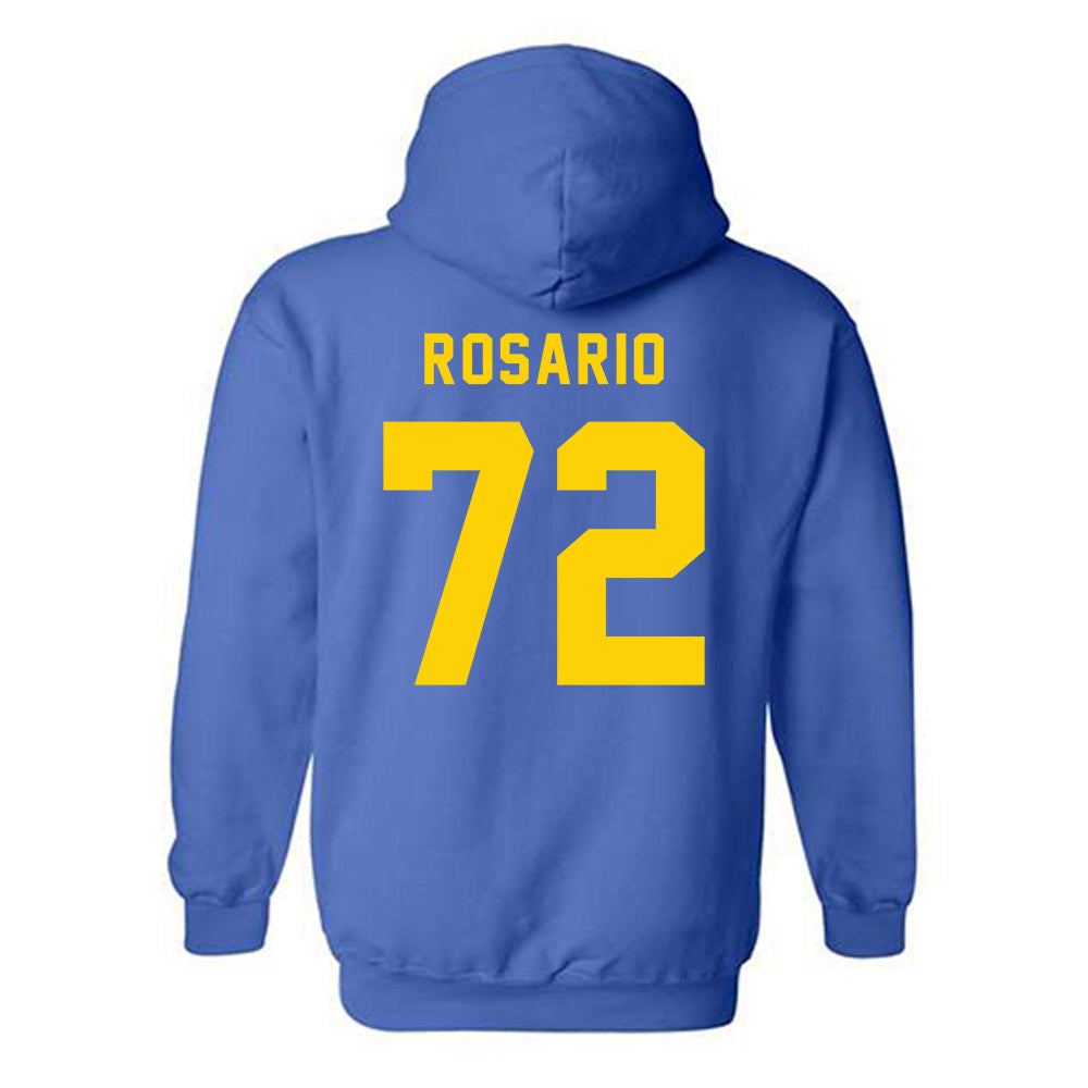Delaware - NCAA Football : Jaime Rosario - Bowl Bound Sports Shersey Hooded Sweatshirt-1