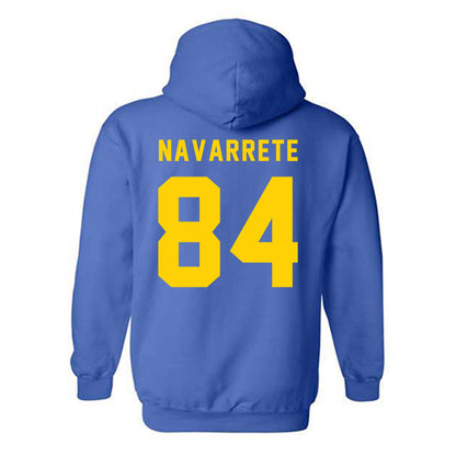 Delaware - NCAA Football : Ashton Navarrete - Bowl Bound Sports Shersey Hooded Sweatshirt-1