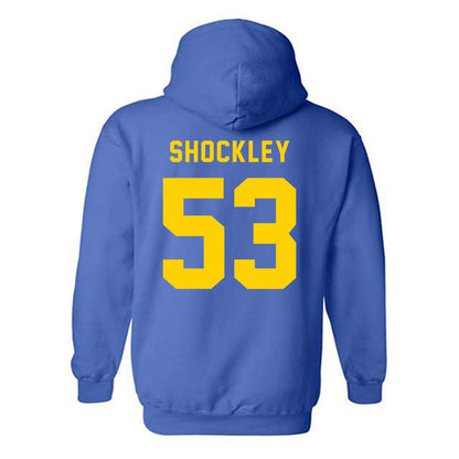 Delaware - NCAA Football : Carson Shockley - Bowl Bound Sports Shersey Hooded Sweatshirt-1