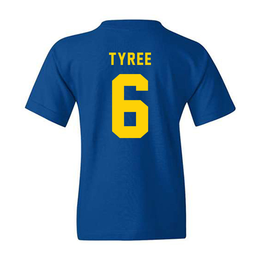 Delaware - NCAA Football : Nick Tyree - Bowl Bound Sports Shersey Youth T-Shirt-1