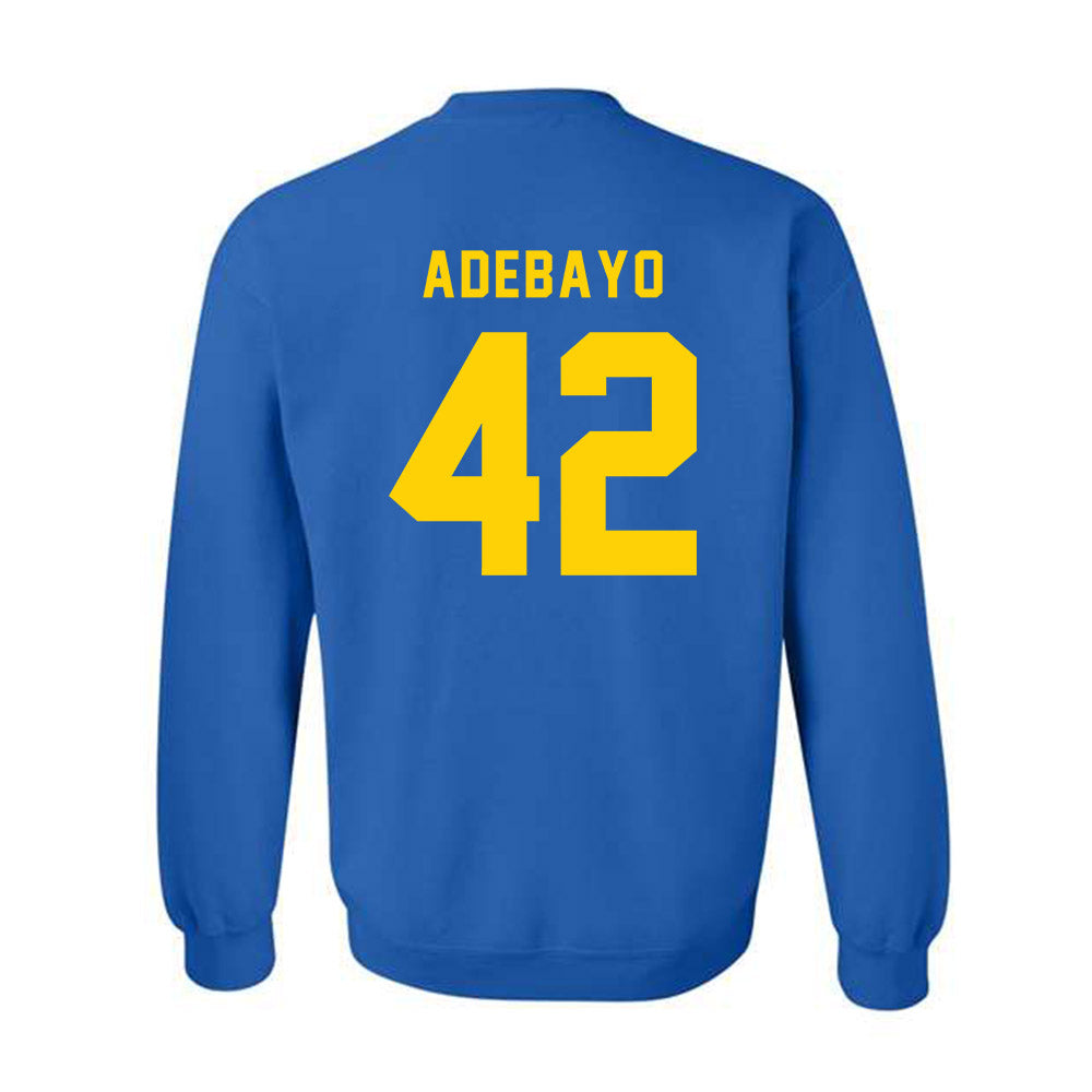 Delaware - NCAA Football : Alexander Adebayo - Bowl Bound Sports Shersey Crewneck Sweatshirt-1