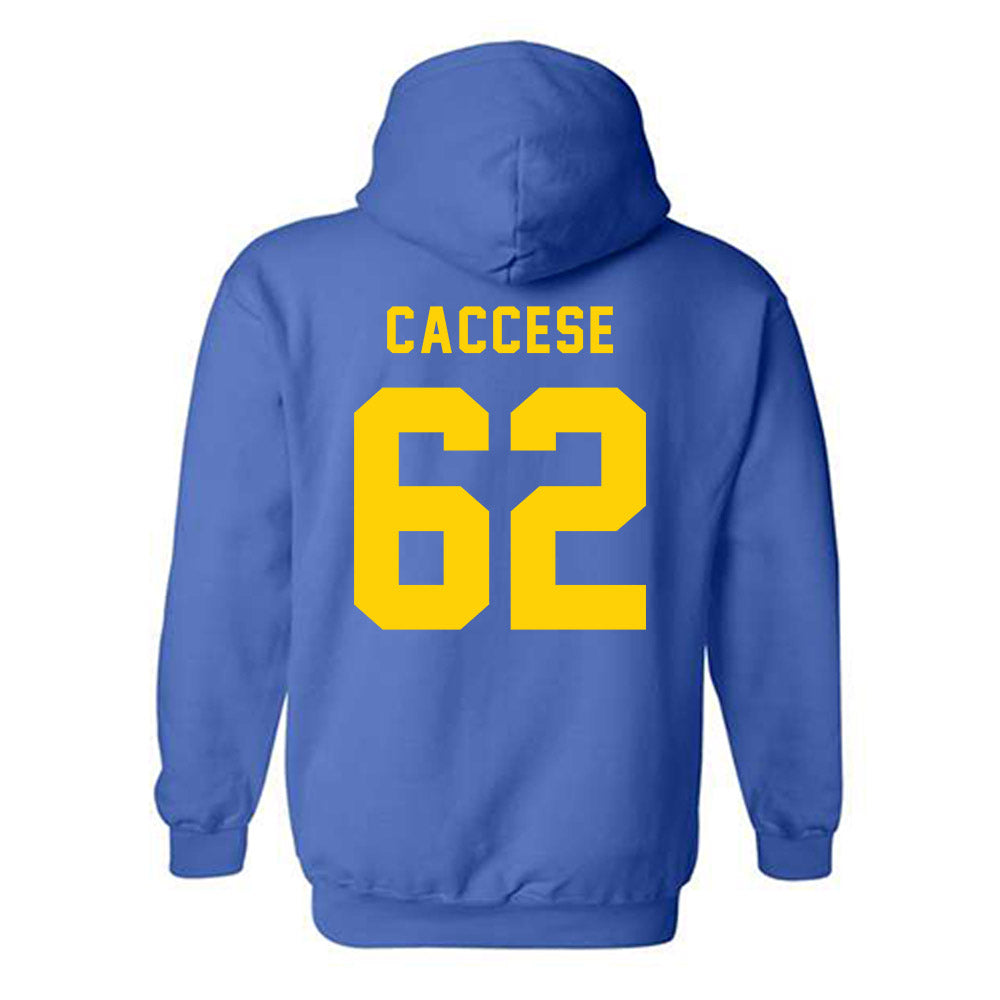 Delaware - NCAA Football : Anthony Caccese - Bowl Bound Sports Shersey Hooded Sweatshirt-1
