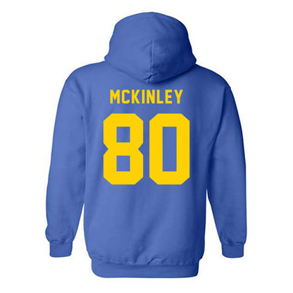 Delaware - NCAA Football : Matthew McKinley - Bowl Bound Sports Shersey Hooded Sweatshirt-1