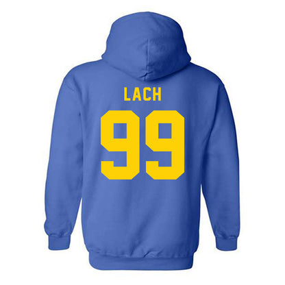 Delaware - NCAA Football : Brenden Lach - Bowl Bound Sports Shersey Hooded Sweatshirt-1