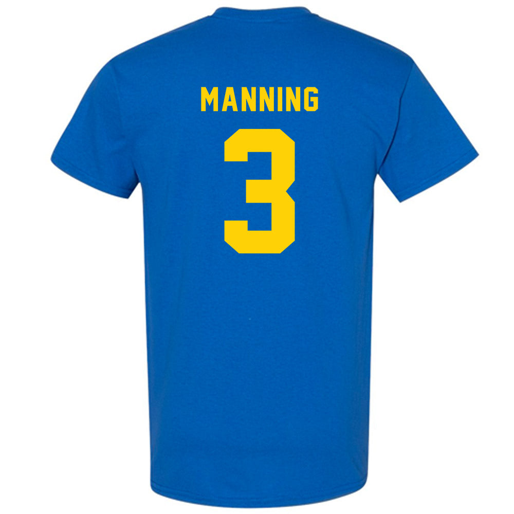 Delaware - NCAA Football : Hasson Manning - Bowl Bound Sports Shersey T-Shirt-1