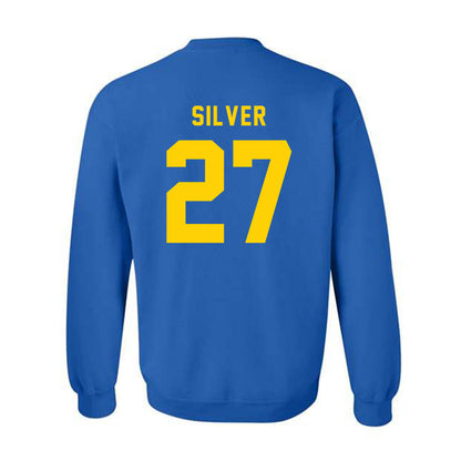 Delaware - NCAA Football : Jo Silver - Bowl Bound Sports Shersey Crewneck Sweatshirt-1