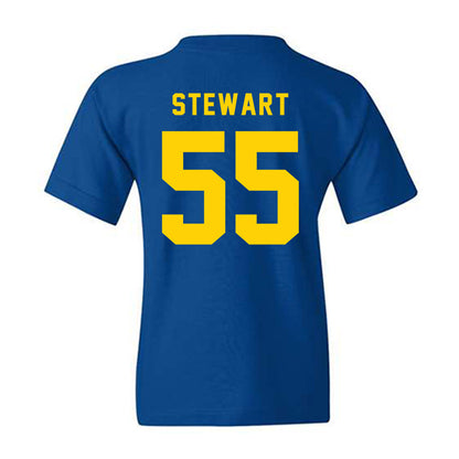 Delaware - NCAA Football : Dylan Stewart - Bowl Bound Sports Shersey Youth T-Shirt-1