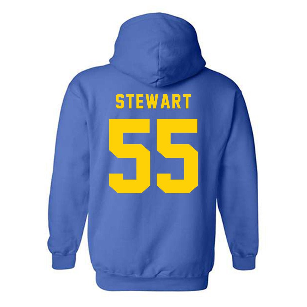 Delaware - NCAA Football : Dylan Stewart - Bowl Bound Sports Shersey Hooded Sweatshirt-1