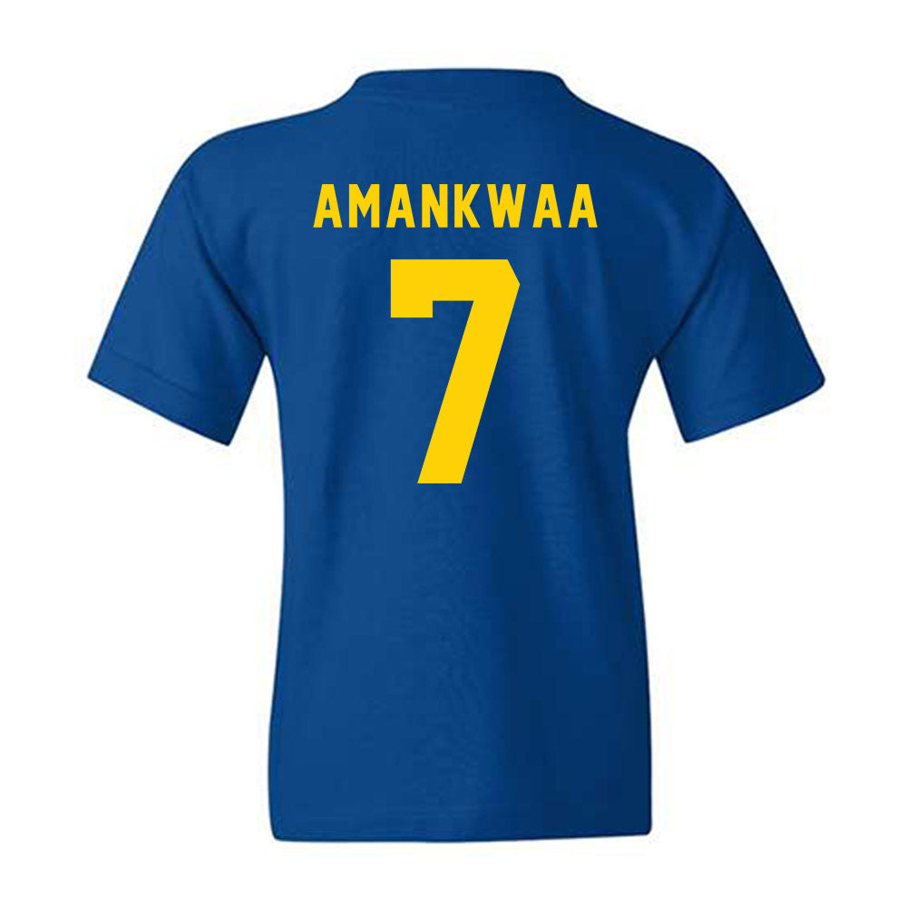 Delaware - NCAA Football : Thomas Amankwaa - Bowl Bound Sports Shersey Youth T-Shirt-1