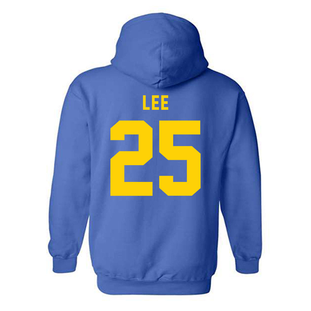 Delaware - NCAA Football : Azir lee - Bowl Bound Sports Shersey Hooded Sweatshirt-1