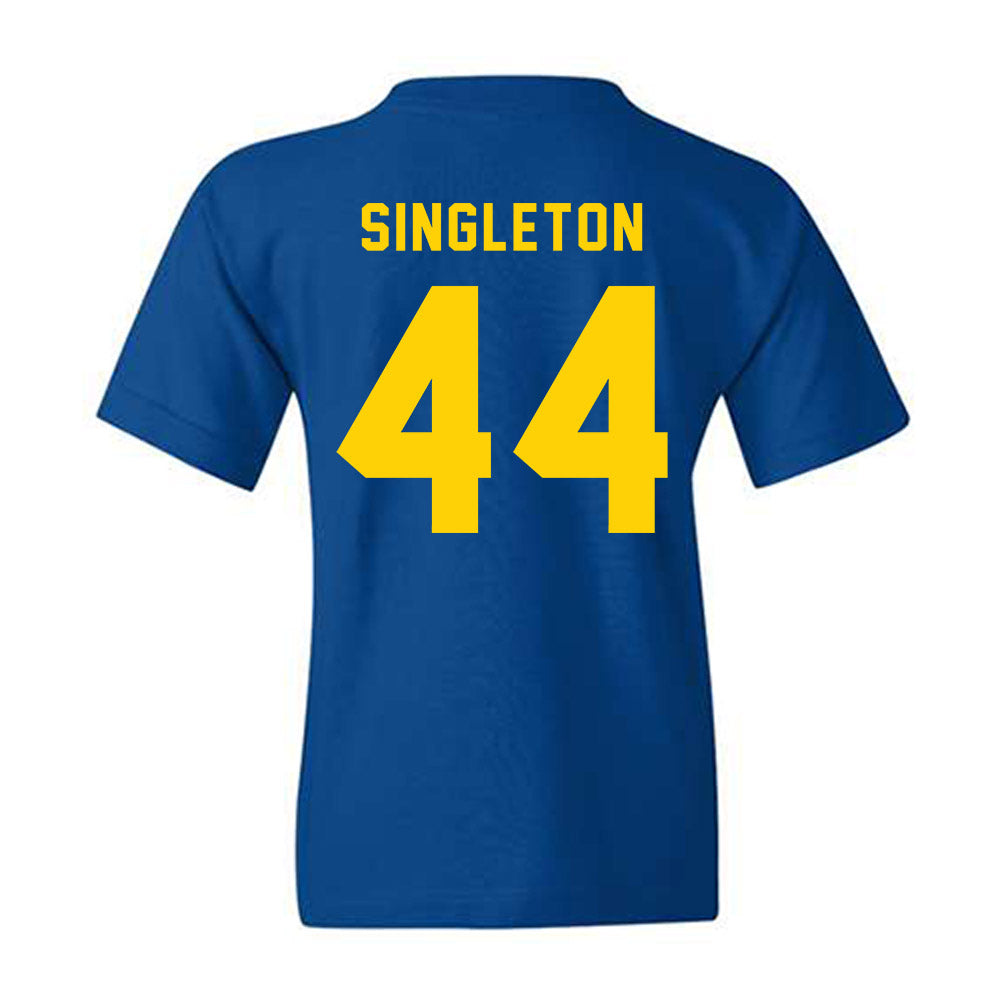 Delaware - NCAA Football : Kaeden Singleton - Bowl Bound Sports Shersey Youth T-Shirt-1