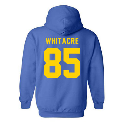 Delaware - NCAA Football : Jackson Whitacre - Bowl Bound Sports Shersey Hooded Sweatshirt-1