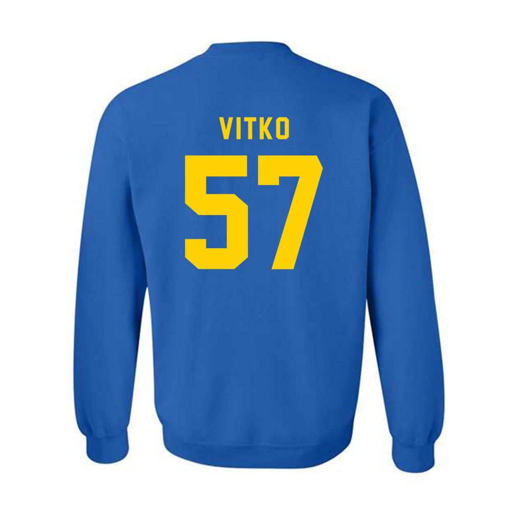 Delaware - NCAA Football : Noah Vitko - Bowl Bound Sports Shersey Crewneck Sweatshirt-1