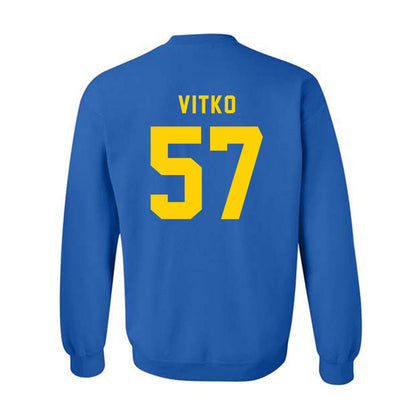 Delaware - NCAA Football : Noah Vitko - Bowl Bound Sports Shersey Crewneck Sweatshirt-1