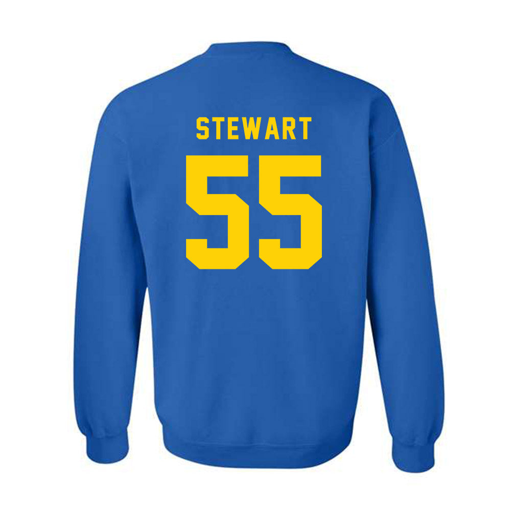 Delaware - NCAA Football : Dylan Stewart - Bowl Bound Sports Shersey Crewneck Sweatshirt-1