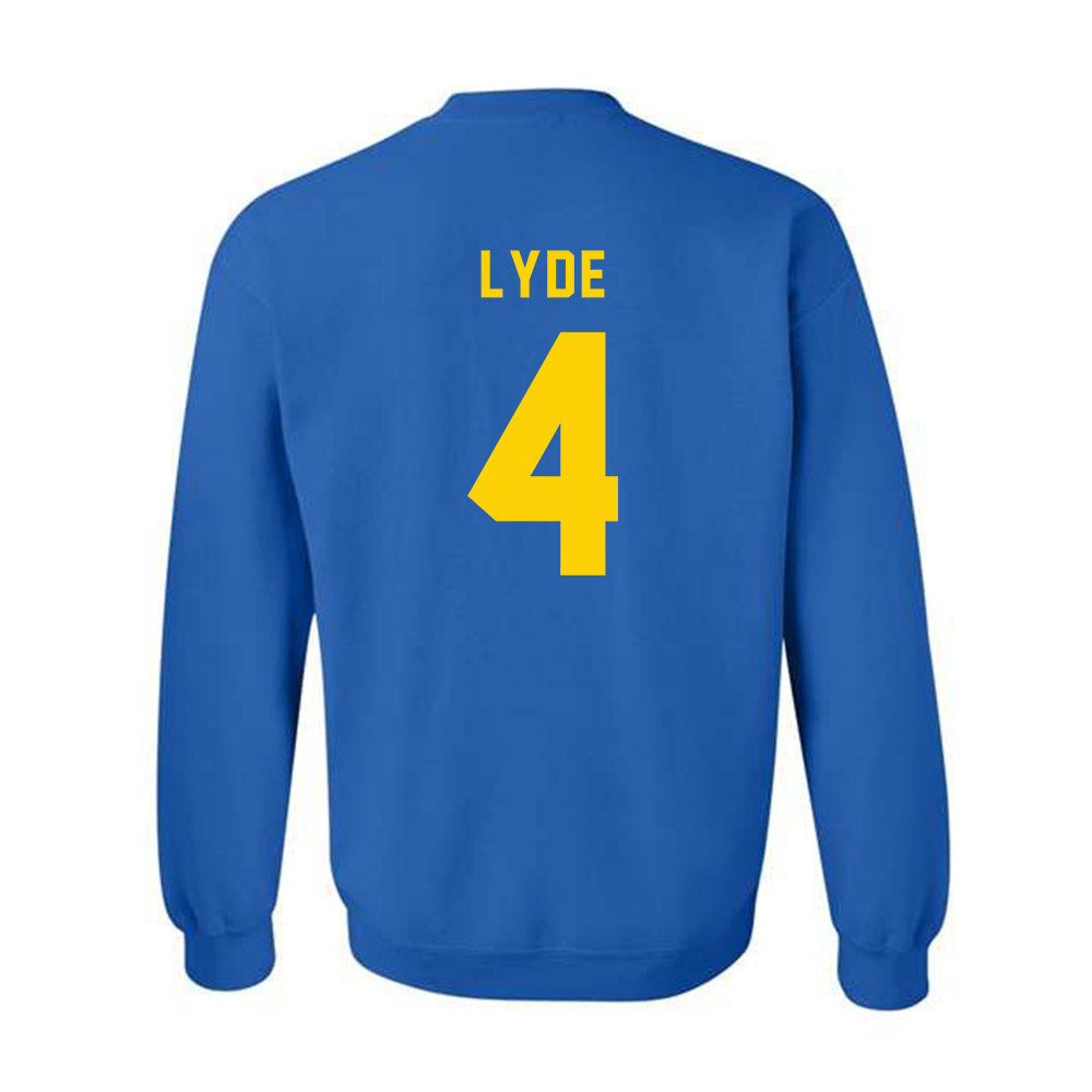 Delaware - NCAA Football : Akhoury Lyde - Bowl Bound Sports Shersey Crewneck Sweatshirt-1