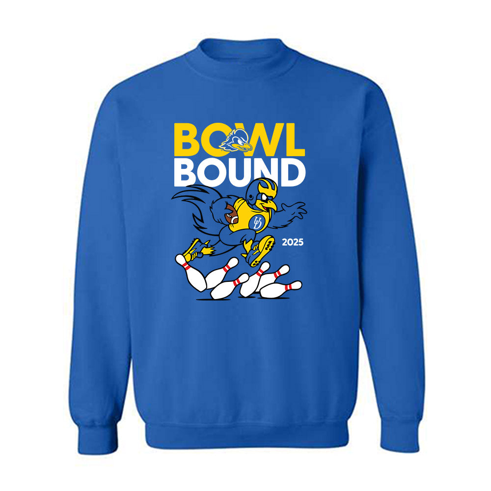 Delaware - NCAA Football : Tyler Burnham - Bowl Bound Sports Shersey Crewneck Sweatshirt-0