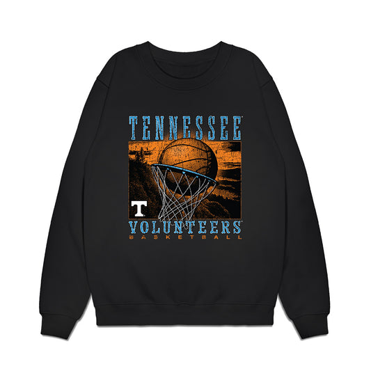 Tennessee - NCAA Men's Basketball : Troy Henderson - Vintage Volunteers Premium Crewneck Sweatshirt-0