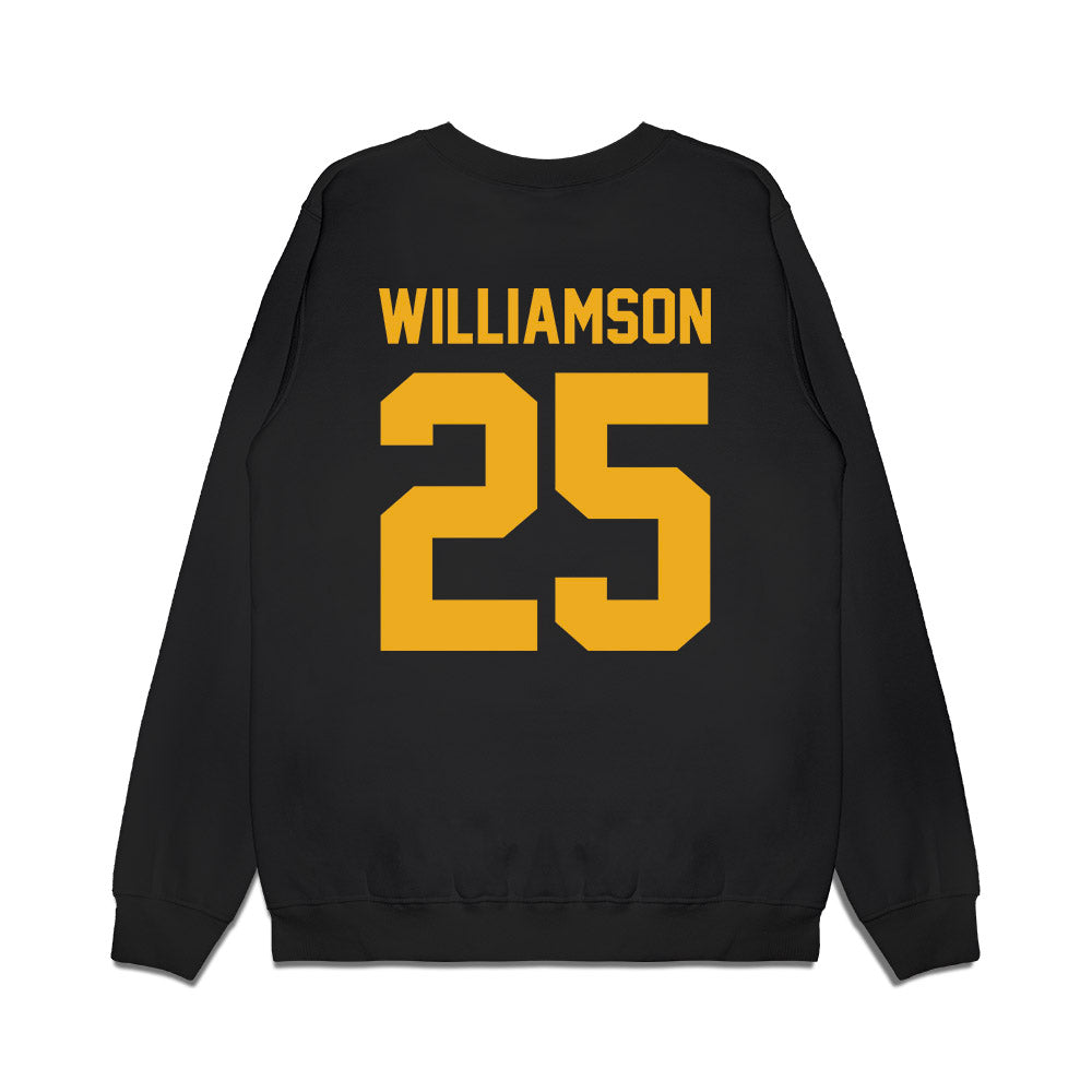 Kent State - NCAA Men's Basketball : Jahari Williamson - Vintage Basketball Premium Crewneck Sweatshirt-1