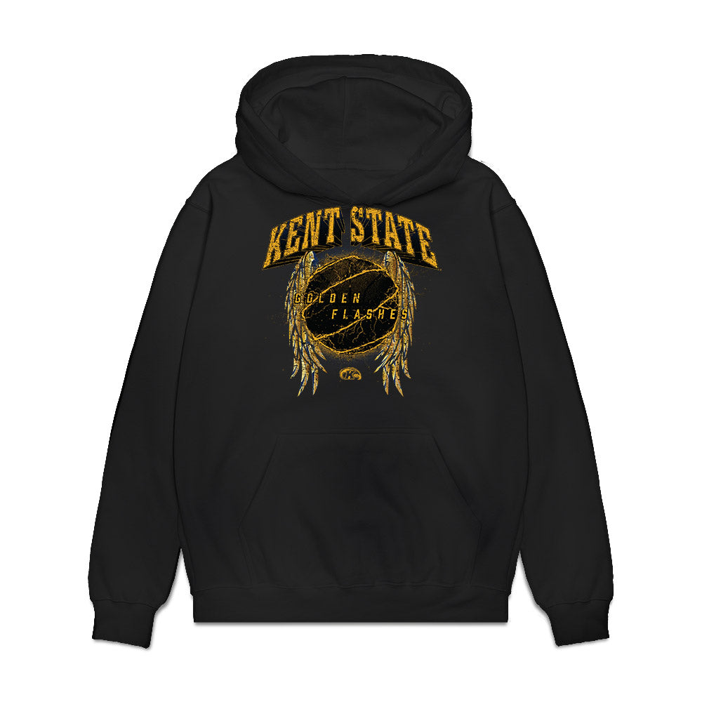 Kent State - NCAA Women's Basketball : Janae Tyler - Vintage Basketball Premium Hooded Sweatshirt-0