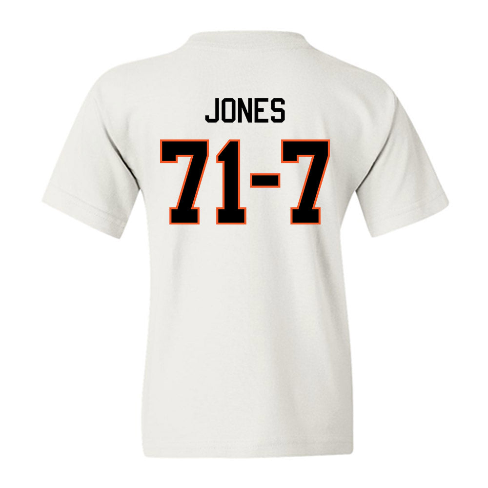Oklahoma State - NCAA Softball : Jones Sisters Youth T-Shirt-1
