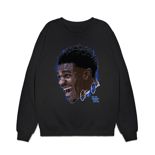 Kentucky - NCAA Men's Basketball : Otega Oweh - Game Face Premium Crewneck Sweatshirt-0