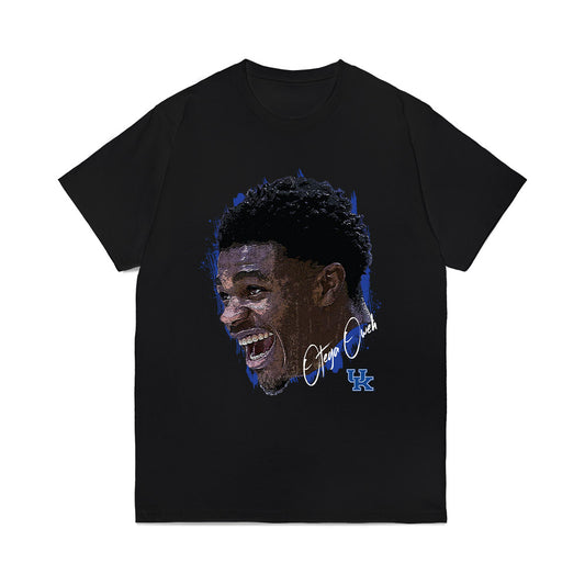 Kentucky - NCAA Men's Basketball : Otega Oweh - Game Face Comfort Colors T-Shirt-0